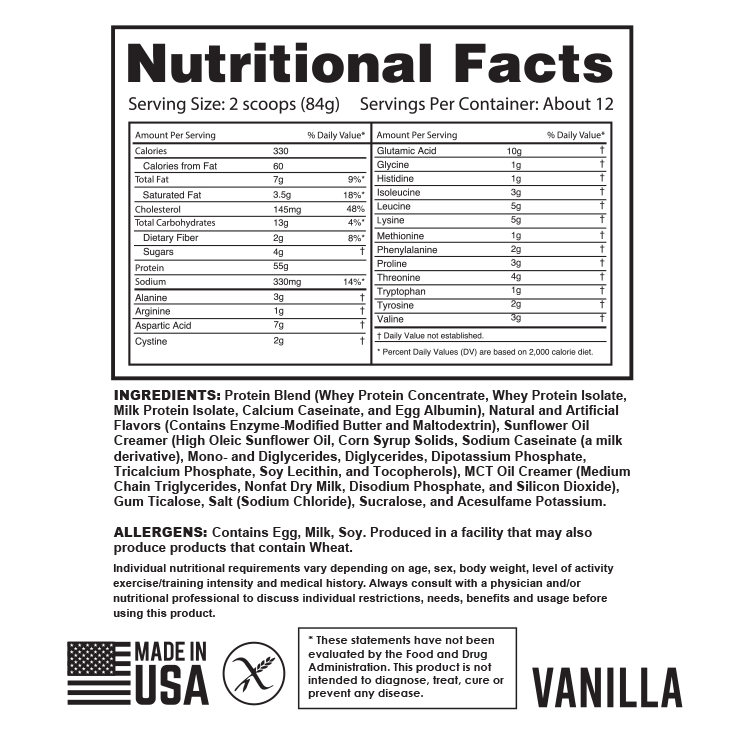 Pro Blend 55 Chocolate Protein Powder – 2.2lbs of Premium Fuel