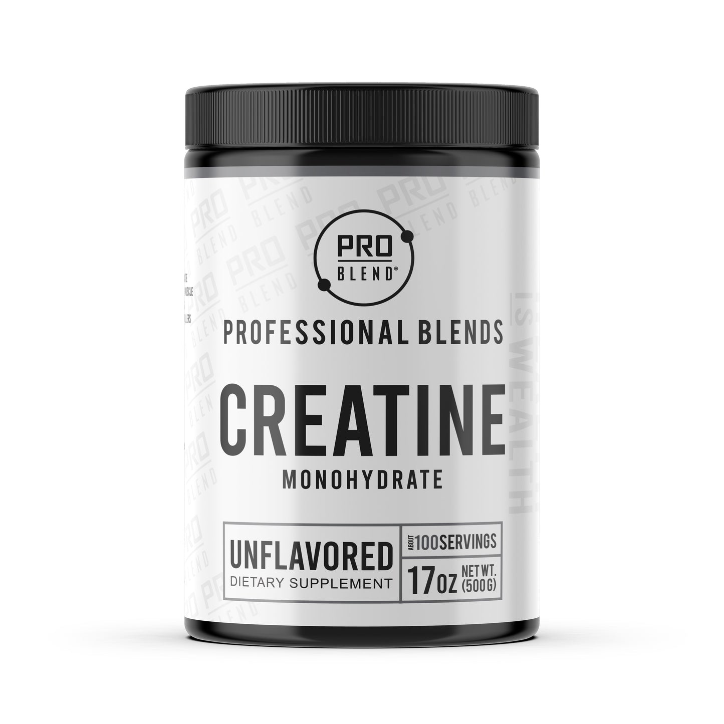 PRO BLEND Creatine Monohydrate – Unflavored (500g