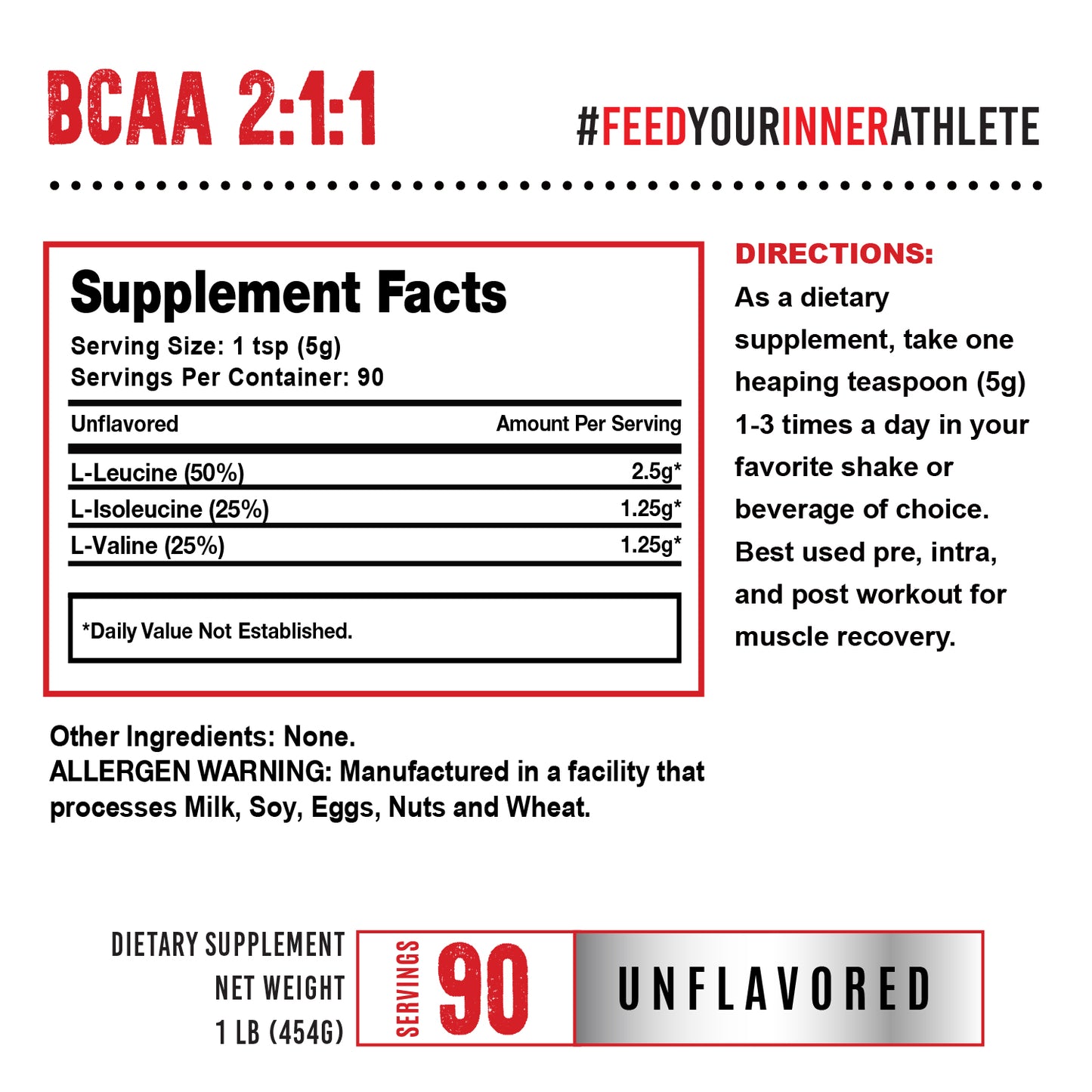 BCAA 2:1:1, Essentials