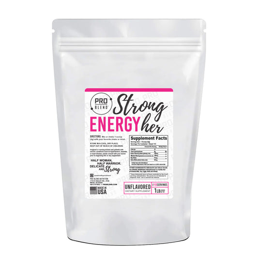 StrongHer Energy Boost Supplement | 1lb Unflavored Powder