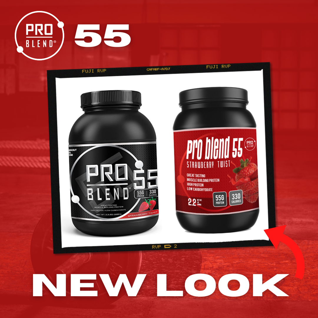 PRO BLEND 55 PROTEIN POWDER, STRAWBERRY TWIST, 2.2 lbs PRO BLEND