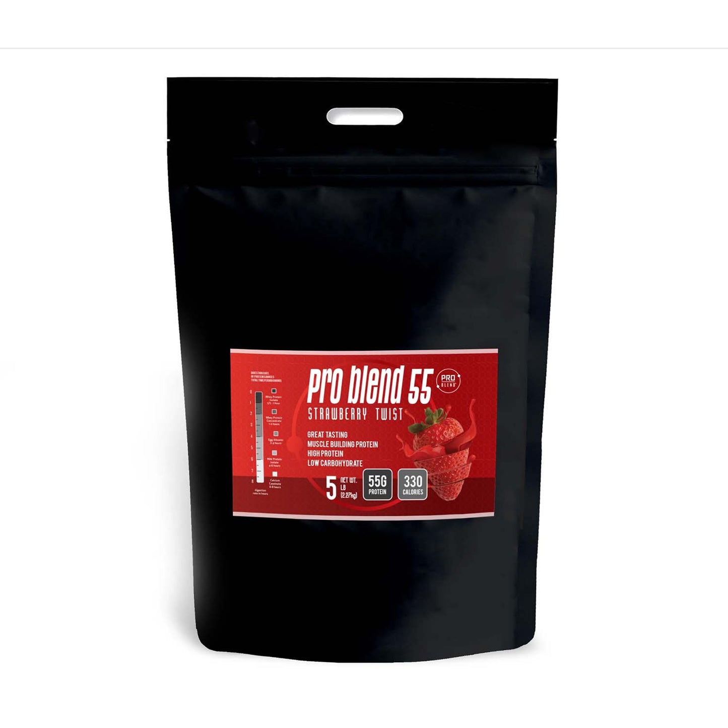 Pro Blend 55 Protein Powder, Strawberry Twist, 5 lbs PRO BLEND