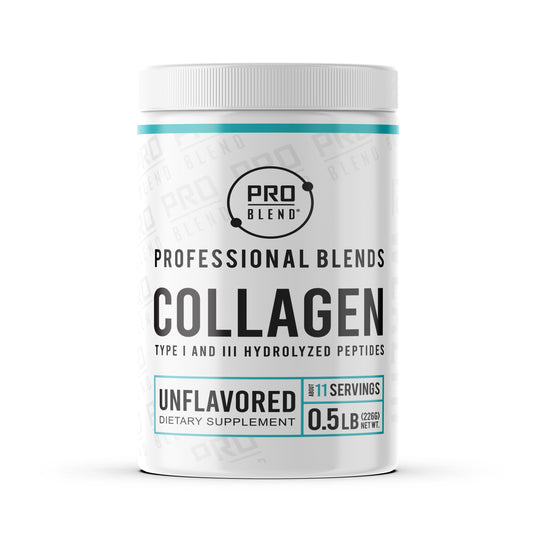 PRO BLEND COLLAGEN, Type I and III Hydrolyzed Peptides 0.5lb