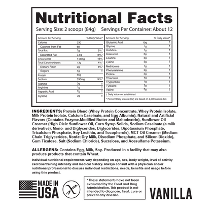 Pro Blend 55 Chocolate Protein Powder – 2.2lbs of Premium Fuel