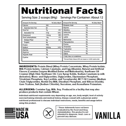 Pro Blend 55 Vanilla Protein Powder – 2.2lb