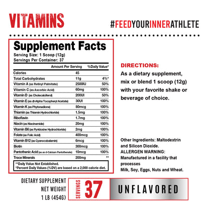 Vitamins, Essentials
