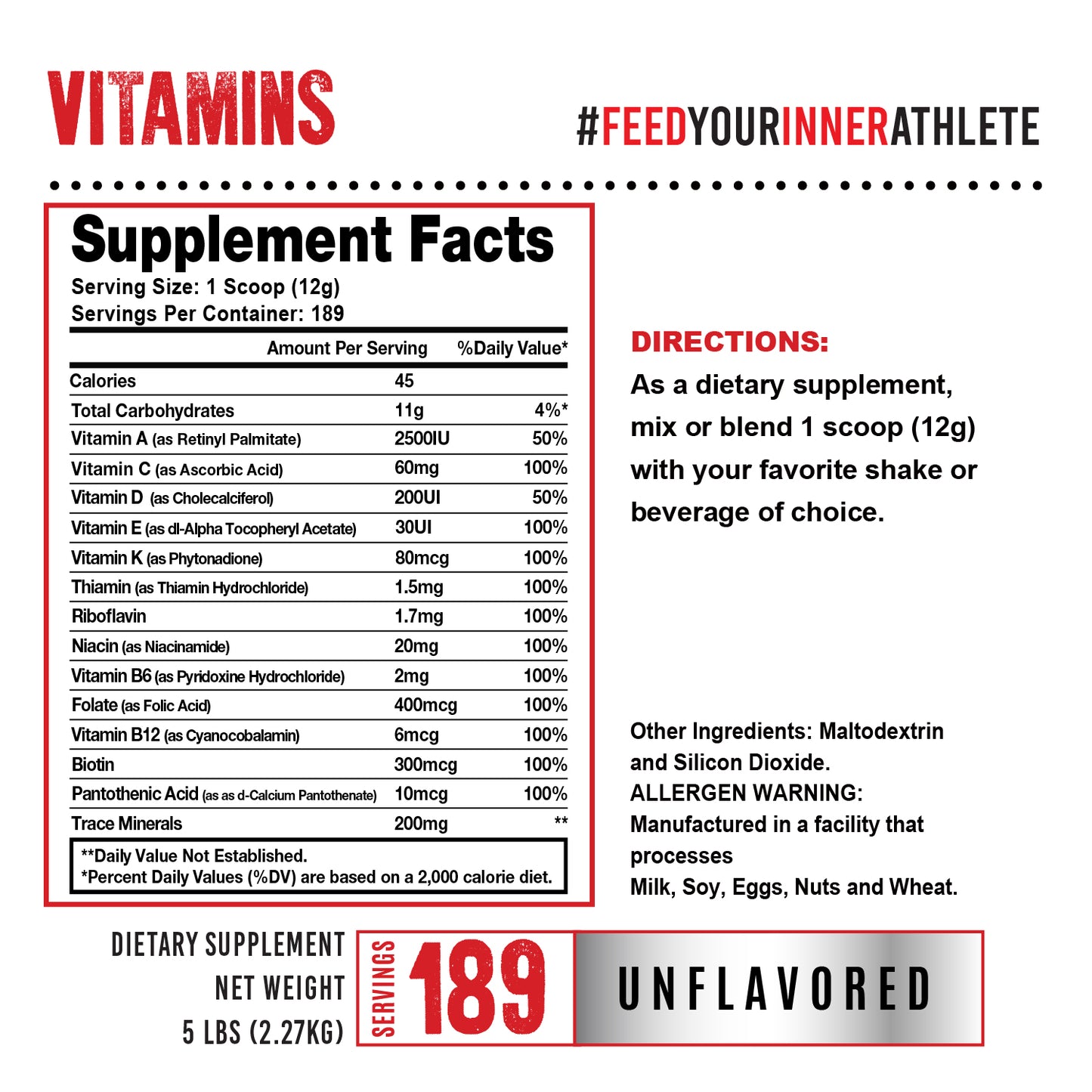 Vitamins, Essentials