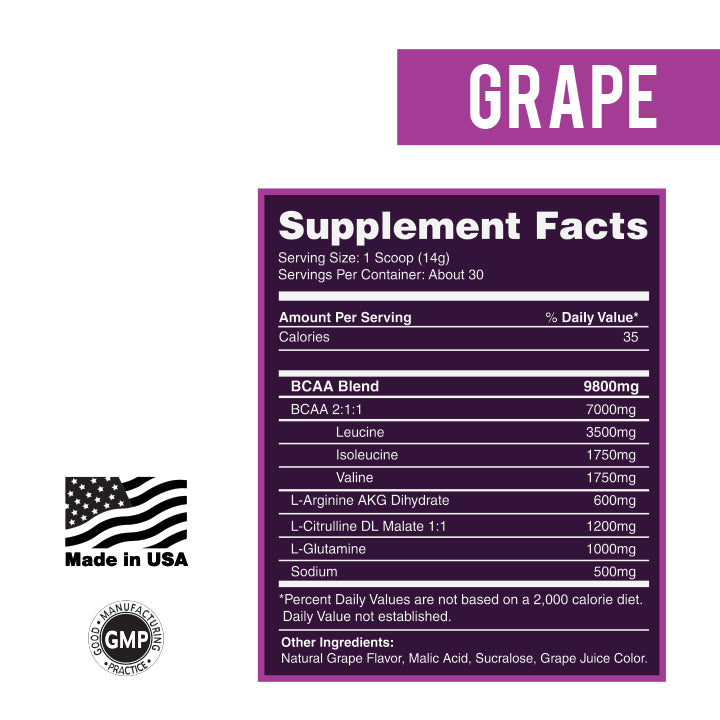 PRO BLEND Nutrition - Advanced Amino Acid Supplement (Grape) PRO BLEND
