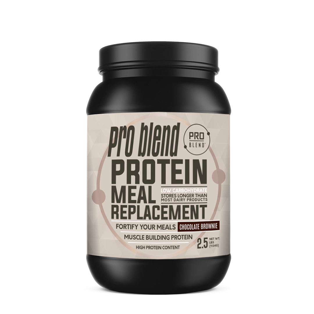 PROTEIN MEAL REPLACEMENT, CHOCOLATE BROWNIE PRO BLEND