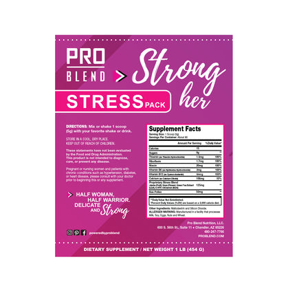 STRONG HER STRESS PACK PRO BLEND